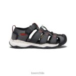 calzado KEEN newport neo h2 imán/naranja picante niños grandes J4XN6967