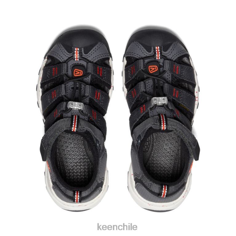 calzado KEEN newport neo h2 imán/naranja picante pequeños niños J4XN6837 - Image 4