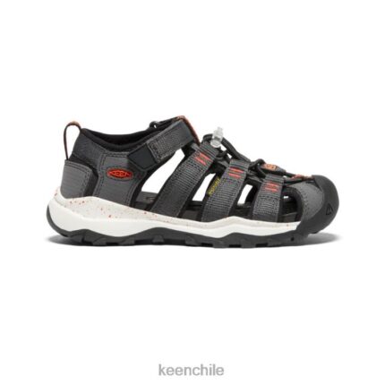 calzado KEEN newport neo h2 imán/naranja picante pequeños niños J4XN6837