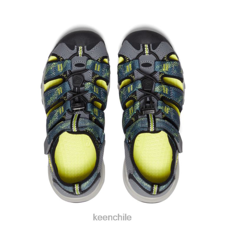 calzado KEEN newport neo h2 musgo marino/gris acero niños grandes J4XN6969 - Image 4