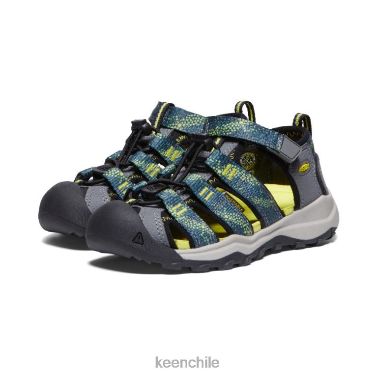 calzado KEEN newport neo h2 musgo marino/gris acero pequeños niños J4XN6839 - Image 2
