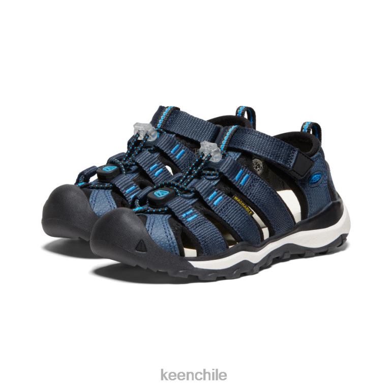 calzado KEEN newport neo h2 noches azules/azul brillante pequeños niños J4XN6838 - Image 2