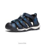 calzado KEEN newport neo h2 noches azules/azul brillante pequeños niños J4XN6838 - Image 3