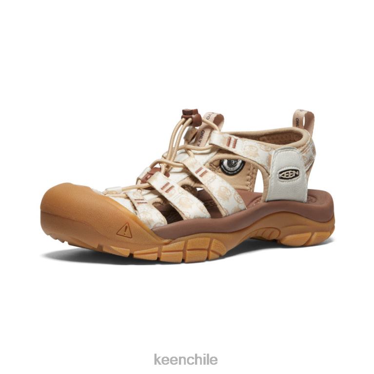 calzado KEEN newport retro x oso ahumado oso ahumado/smores mujer J4XN6498 - Image 3