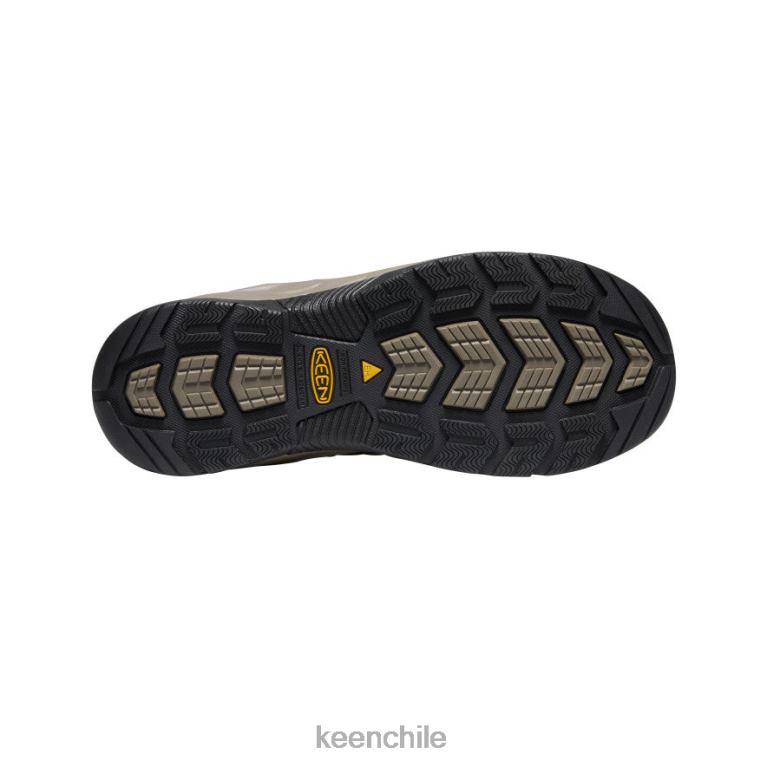 calzado KEEN pedernal ii impermeable (puntera de acero) marrón cascada/azul orión hombres J4XN6280 - Image 4