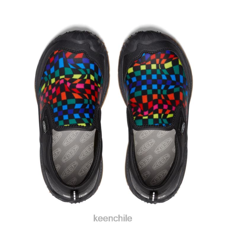 calzado KEEN perro de velocidad sin cordones negro/multicolor niños grandes J4XN6718 - Image 4