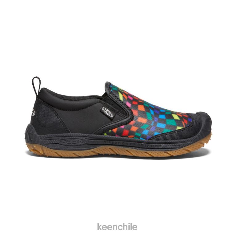 calzado KEEN perro de velocidad sin cordones negro/multicolor niños grandes J4XN6718 - Image 1