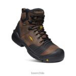 calzado KEEN portland 6" tierra oscura/negro hombres J4XN6303 - Image 3