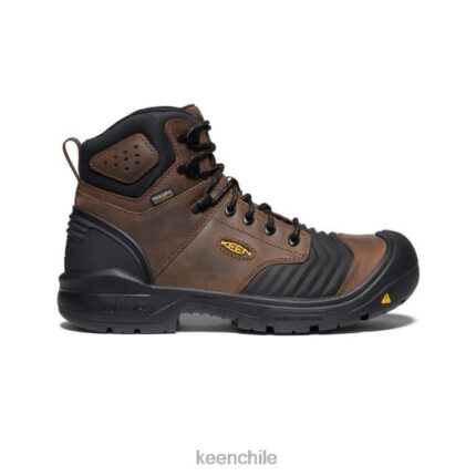 calzado KEEN portland 6" tierra oscura/negro hombres J4XN6303