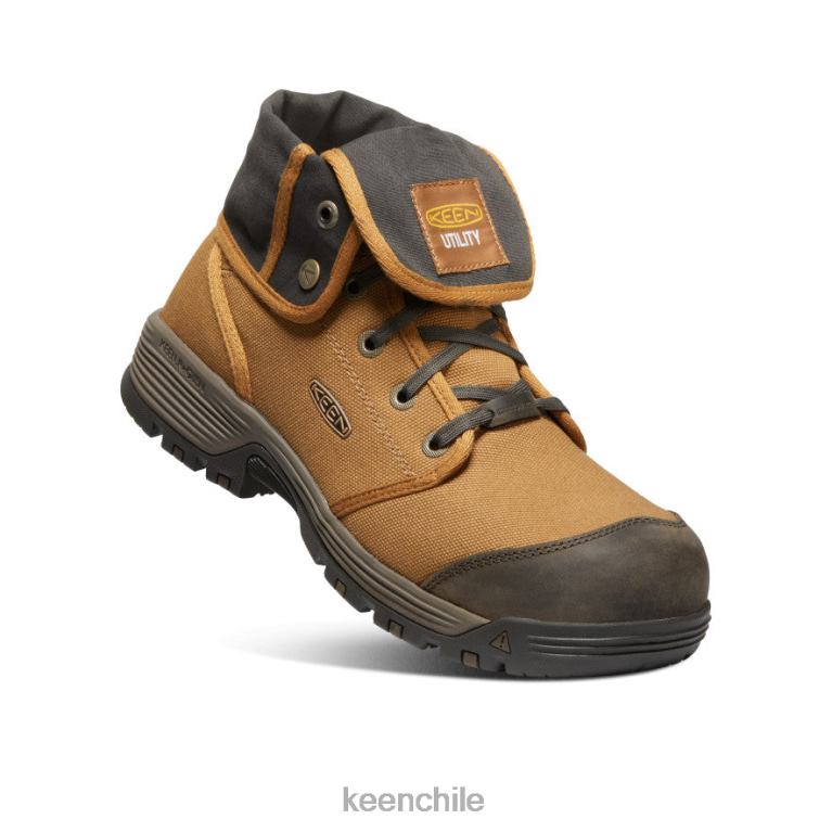 calzado KEEN roswell mid (puntera de fibra de carbono) almendra/oliva negra hombres J4XN6281 - Image 3