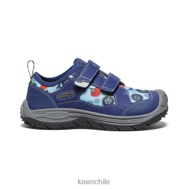 calzado KEEN sabueso de velocidad profundidades azules/negro pequeños niños J4XN6812 - Image 1