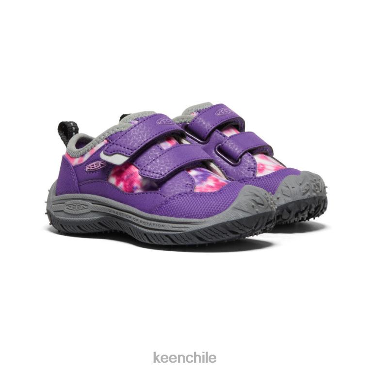 calzado KEEN sabueso de velocidad tillandsia violeta/multicolor niños pequeños J4XN6920 - Image 2