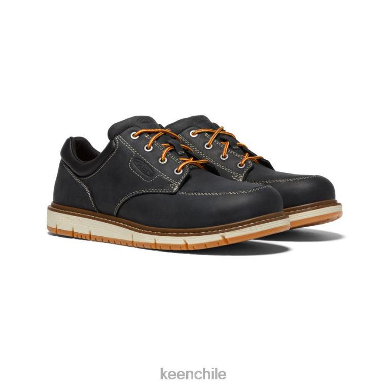 calzado KEEN san jose oxford (puntera de aluminio) negro/blanco roto hombres J4XN6299 - Image 2