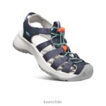 calzado KEEN sandalia astoria oeste azul marino/vidrio biselado mujer J4XN6548 - Image 3
