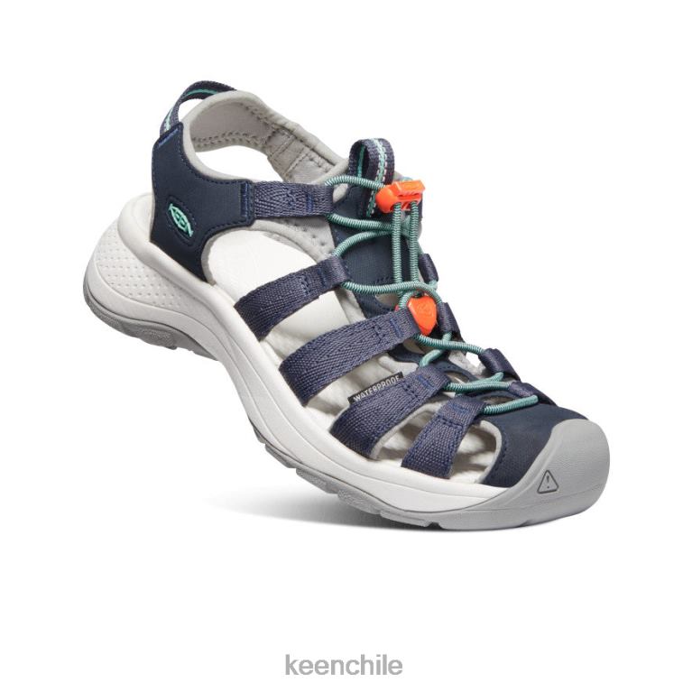 calzado KEEN sandalia astoria oeste azul marino/vidrio biselado mujer J4XN6548 - Image 3