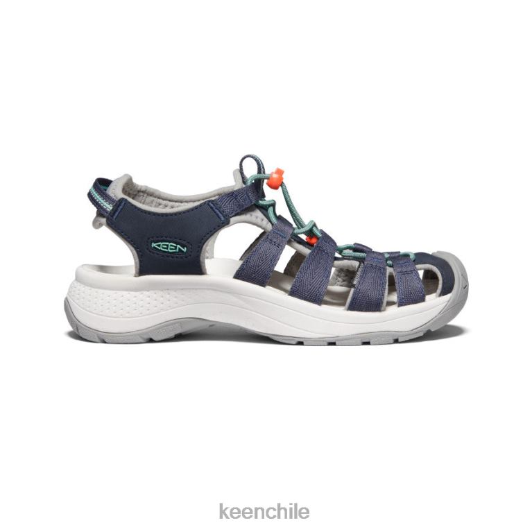 calzado KEEN sandalia astoria oeste azul marino/vidrio biselado mujer J4XN6548 - Image 1