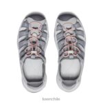 calzado KEEN sandalia astoria oeste gris/coral mujer J4XN6549 - Image 4
