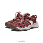 calzado KEEN sandalia astoria oeste merlot/ibis escarlata mujer J4XN6552 - Image 2