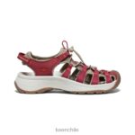 calzado KEEN sandalia astoria oeste merlot/ibis escarlata mujer J4XN6552