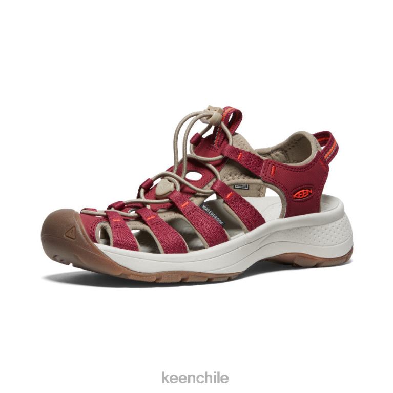 calzado KEEN sandalia astoria oeste merlot/ibis escarlata mujer J4XN6552 - Image 3