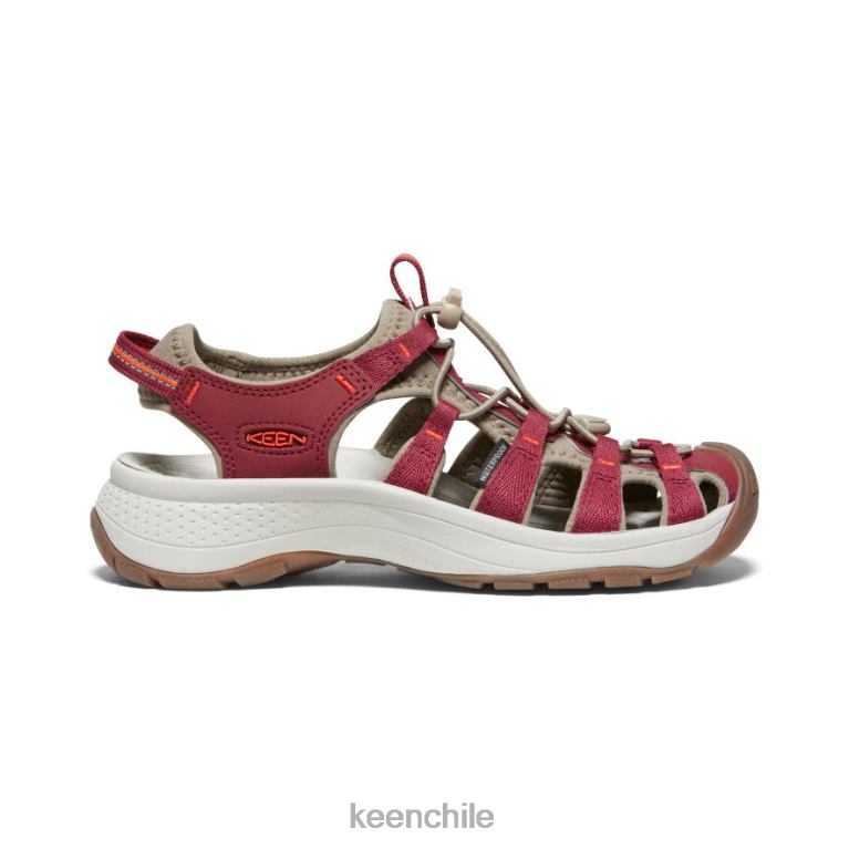 calzado KEEN sandalia astoria oeste merlot/ibis escarlata mujer J4XN6552 - Image 1