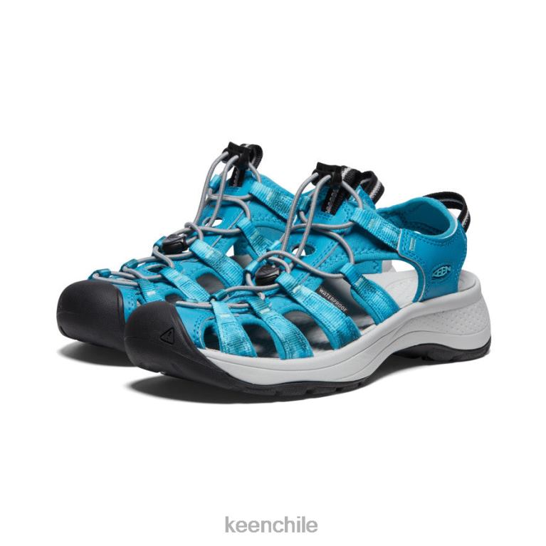 calzado KEEN sandalia astoria oeste musgo marino/teñido anudado mujer J4XN6553 - Image 2