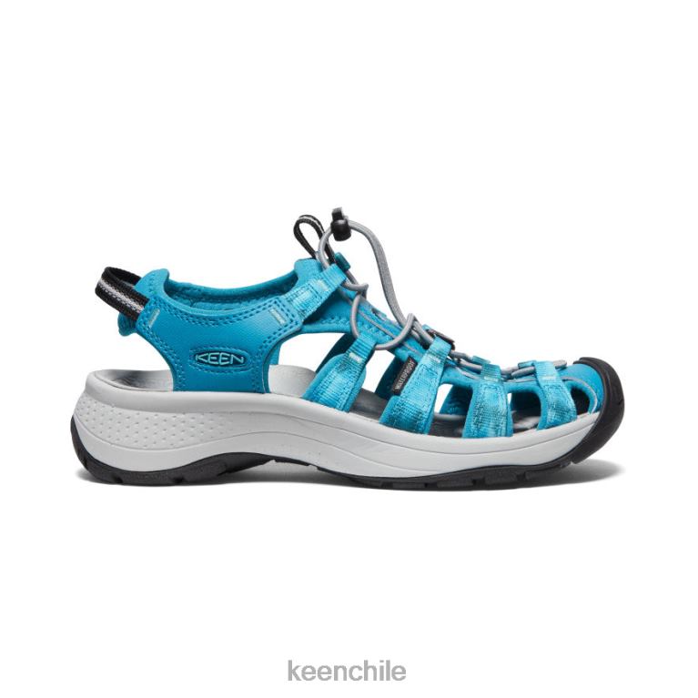 calzado KEEN sandalia astoria oeste musgo marino/teñido anudado mujer J4XN6553 - Image 1