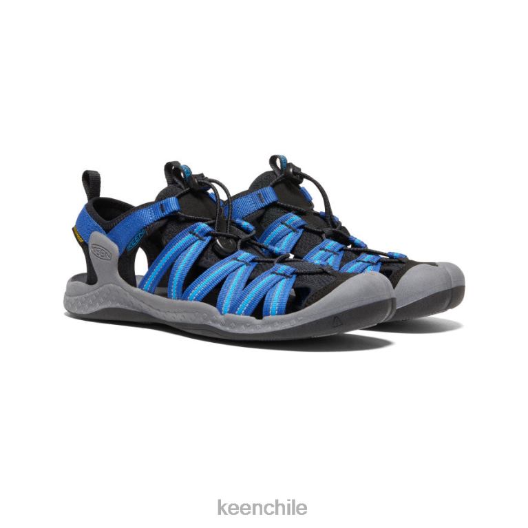 calzado KEEN sandalia drift creek h2 gris acero/azul brillante hombres J4XN6112 - Image 2