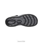 calzado KEEN sandalia drift creek h2 gris acero/azul brillante hombres J4XN6112 - Image 4
