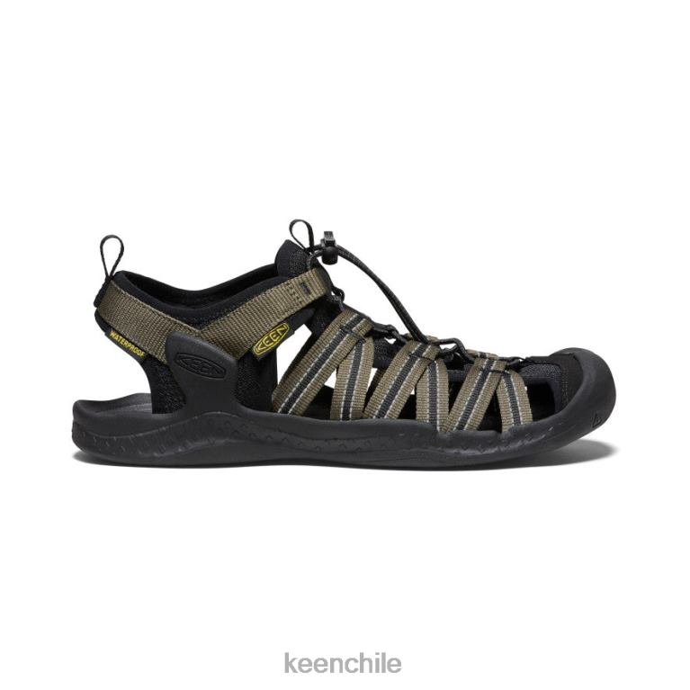 calzado KEEN sandalia drift creek h2 oliva oscuro/negro hombres J4XN6109 - Image 1