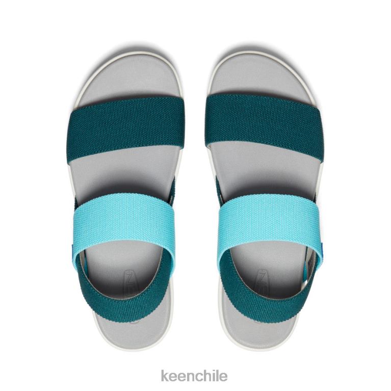 calzado KEEN sandalia elle con tira trasera musgo marino/ipanema mujer J4XN6417 - Image 4
