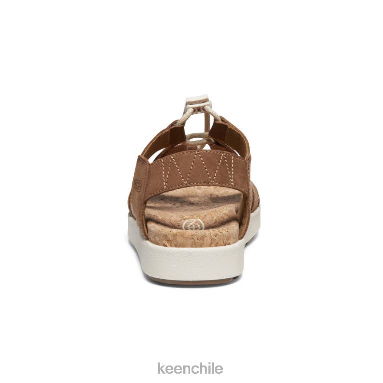 calzado KEEN sandalia elle con tiras mixtas coco tostado/abedul mujer J4XN6427 - Image 4
