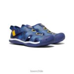 calzado KEEN sandalia raya profundidades brillantes de cobalto/azul niños grandes J4XN6916 - Image 2