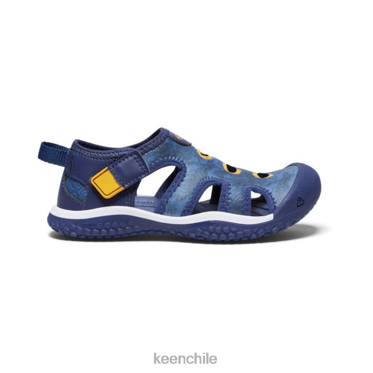 calzado KEEN sandalia raya profundidades brillantes de cobalto/azul pequeños niños J4XN6865 - Image 1