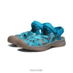 calzado KEEN sandalia rosa musgo marino/teñido anudado mujer J4XN6568 - Image 2