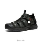 calzado KEEN sandalia targhee iii gris negro hombres J4XN6197 - Image 3