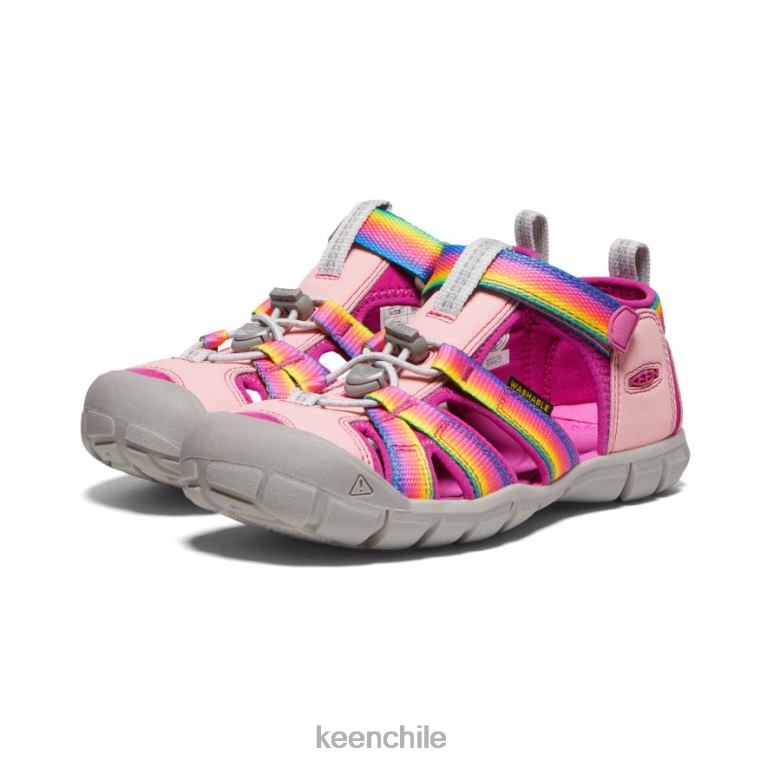 calzado KEEN seacamp ii cnx arcoiris/festival fucsia niños grandes J4XN6799 - Image 2