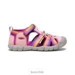calzado KEEN seacamp ii cnx arcoiris/festival fucsia niños grandes J4XN6799