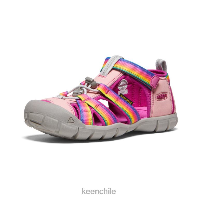 calzado KEEN seacamp ii cnx arcoiris/festival fucsia niños grandes J4XN6799 - Image 3