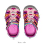 calzado KEEN seacamp ii cnx arcoiris/festival fucsia niños pequeños J4XN6823 - Image 4