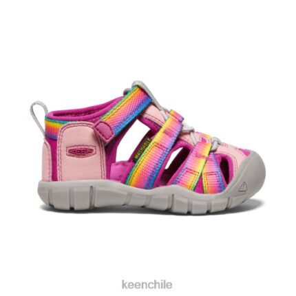 calzado KEEN seacamp ii cnx arcoiris/festival fucsia niños pequeños J4XN6823