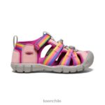 calzado KEEN seacamp ii cnx arcoiris/festival fucsia pequeños niños J4XN6854