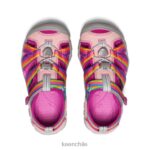 calzado KEEN seacamp ii cnx arcoiris/festival fucsia pequeños niños J4XN6854 - Image 4
