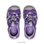 calzado KEEN seacamp ii cnx camuflaje/tillandsia morado pequeños niños J4XN6851 - Image 4