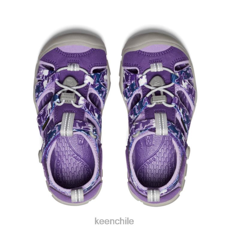 calzado KEEN seacamp ii cnx camuflaje/tillandsia morado pequeños niños J4XN6851 - Image 4