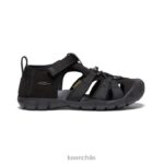 calzado KEEN seacamp ii cnx Gris oscuro niños grandes J4XN6796