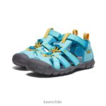 calzado KEEN seacamp ii cnx ipanema/azul fiordo niños grandes J4XN6797 - Image 2