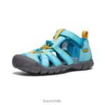 calzado KEEN seacamp ii cnx ipanema/azul fiordo niños grandes J4XN6797 - Image 3