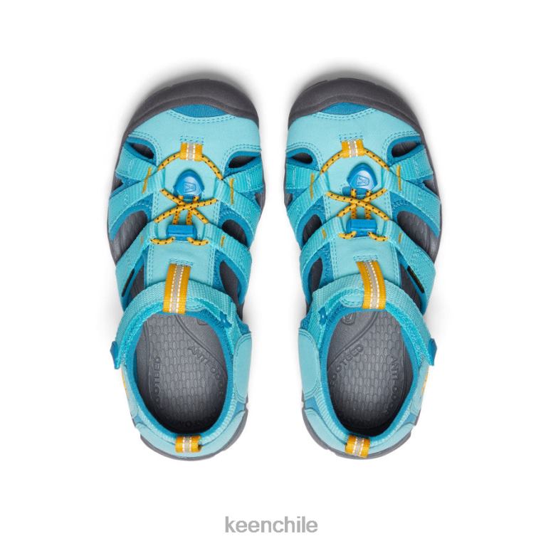 calzado KEEN seacamp ii cnx ipanema/azul fiordo niños grandes J4XN6797 - Image 4