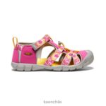 calzado KEEN seacamp ii cnx multicolor/amarillo niños grandes J4XN6793